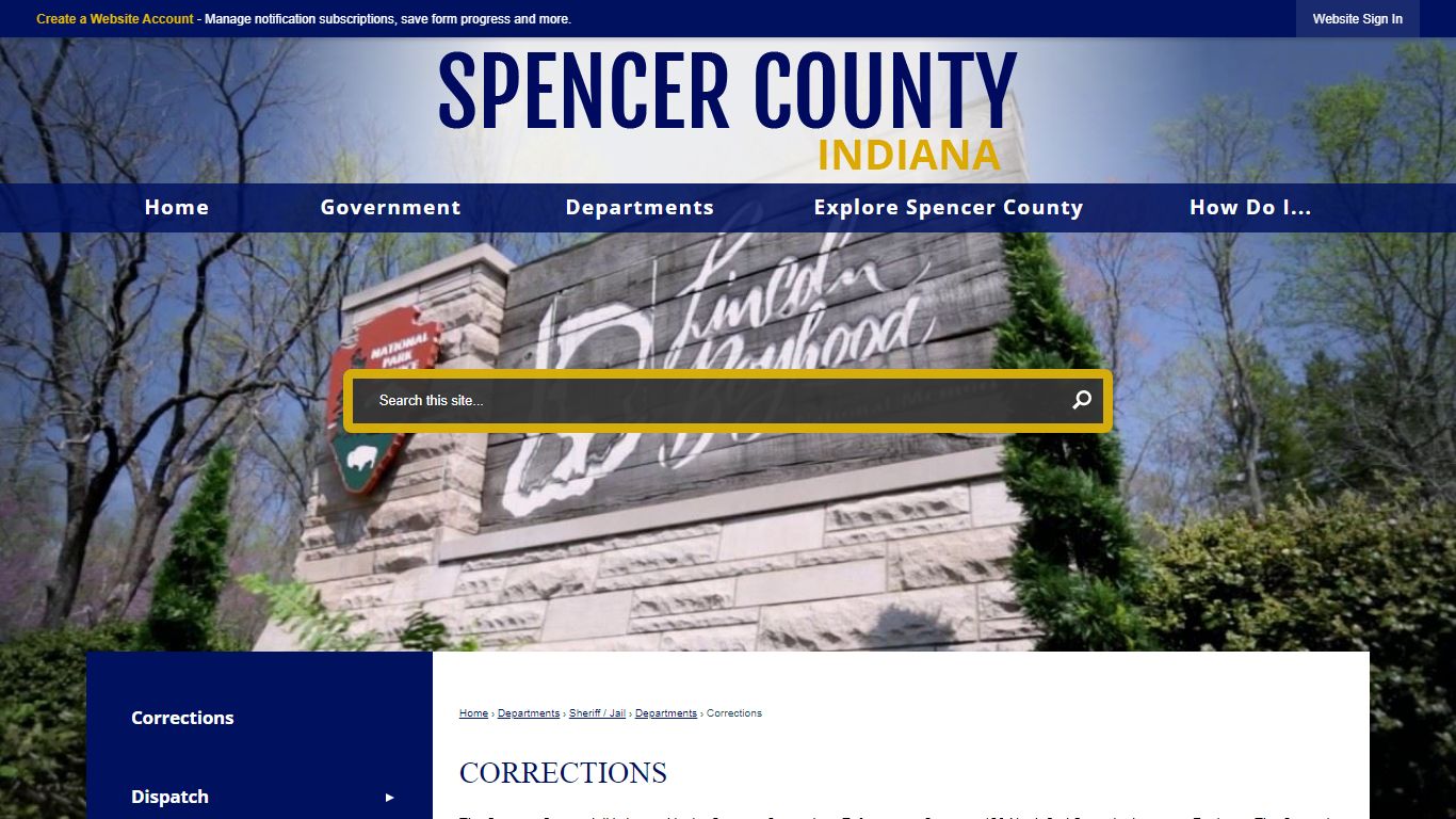 Corrections | Spencer County, IN